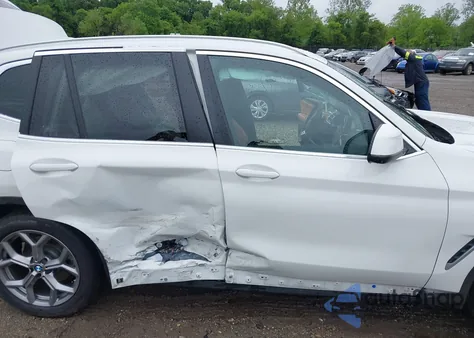 2023 BMW X3 xDrive30I из США, поврежденный, VIN 5UX53DP06P9S88542